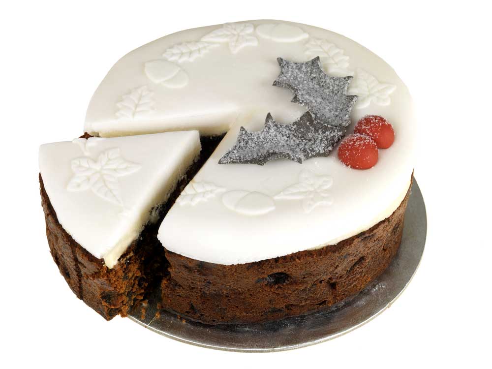 picture of Christmas cake