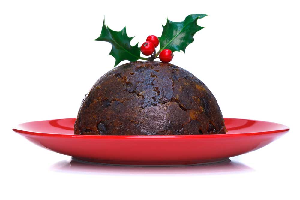 picture of Christmas pudding