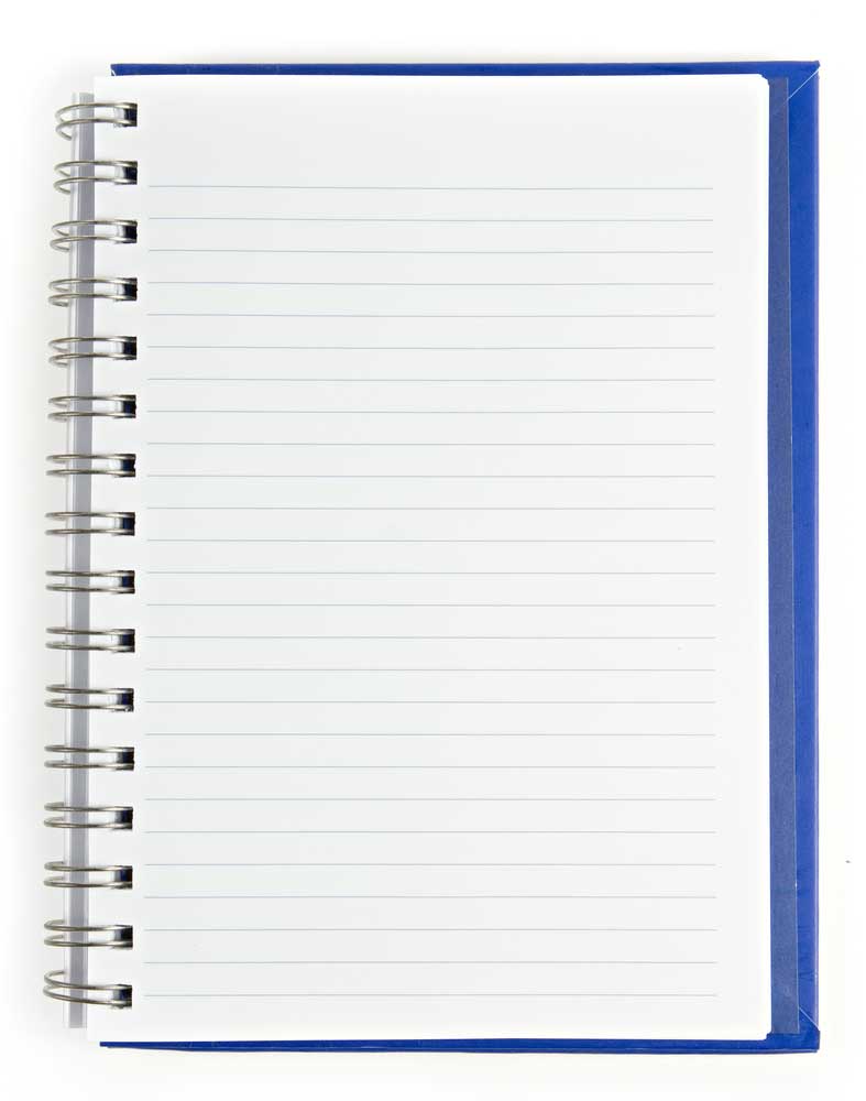 picture of notebook