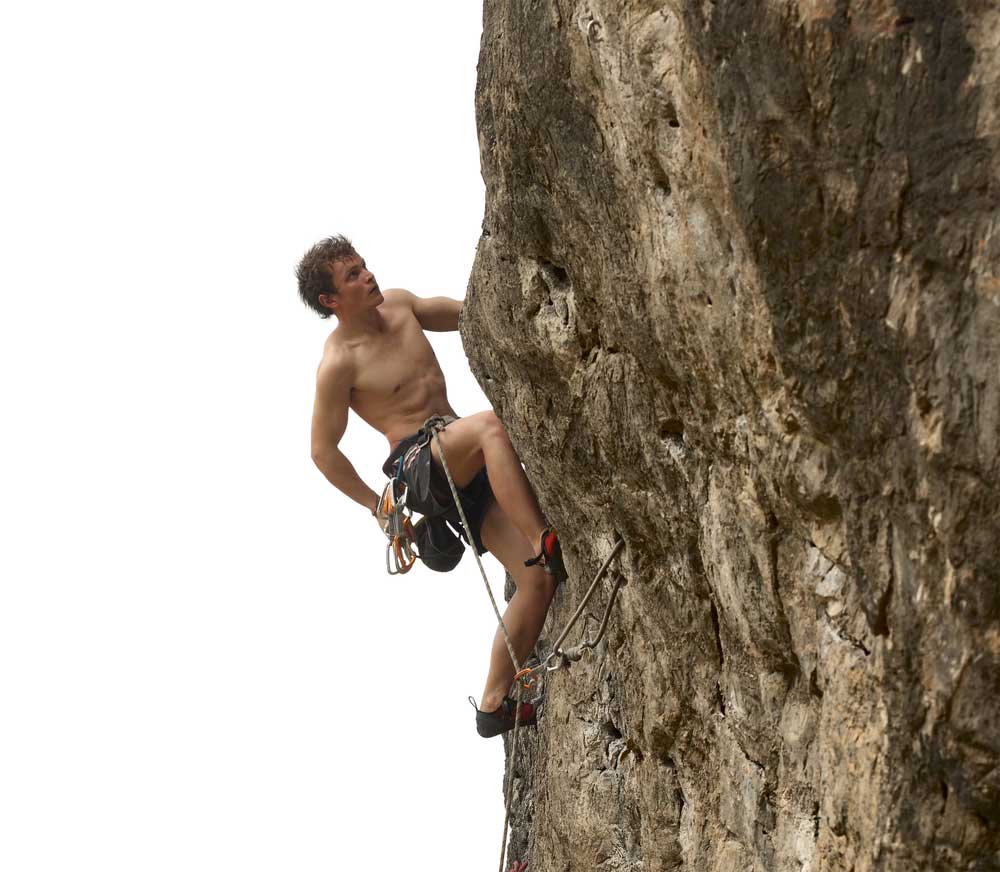 picture of rock-climber