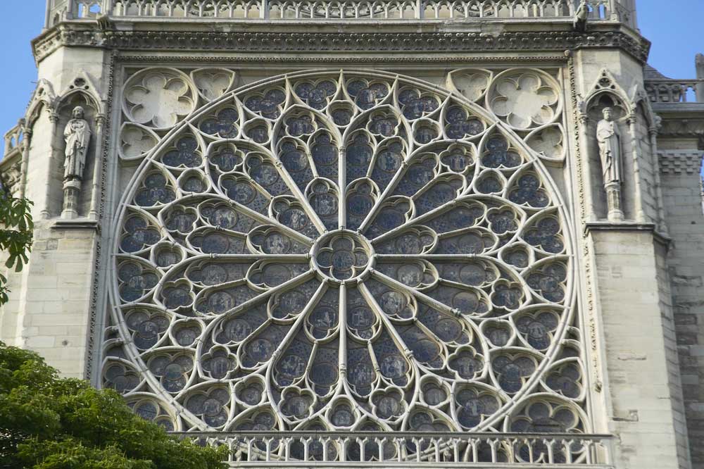 picture of rose window